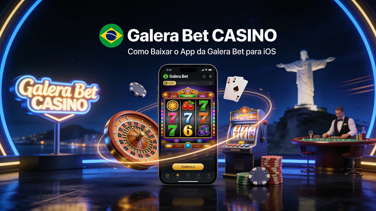 Como Baixar o App da Galera Bet para iOS — galera bet no Brasil